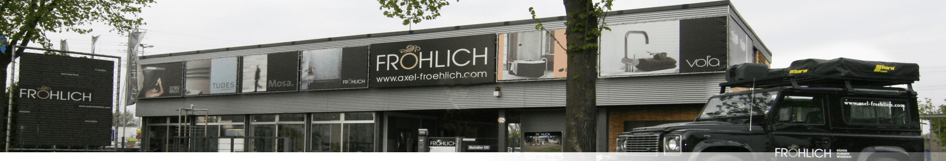 Axel-Fröhlich-Showroom in Mainz
